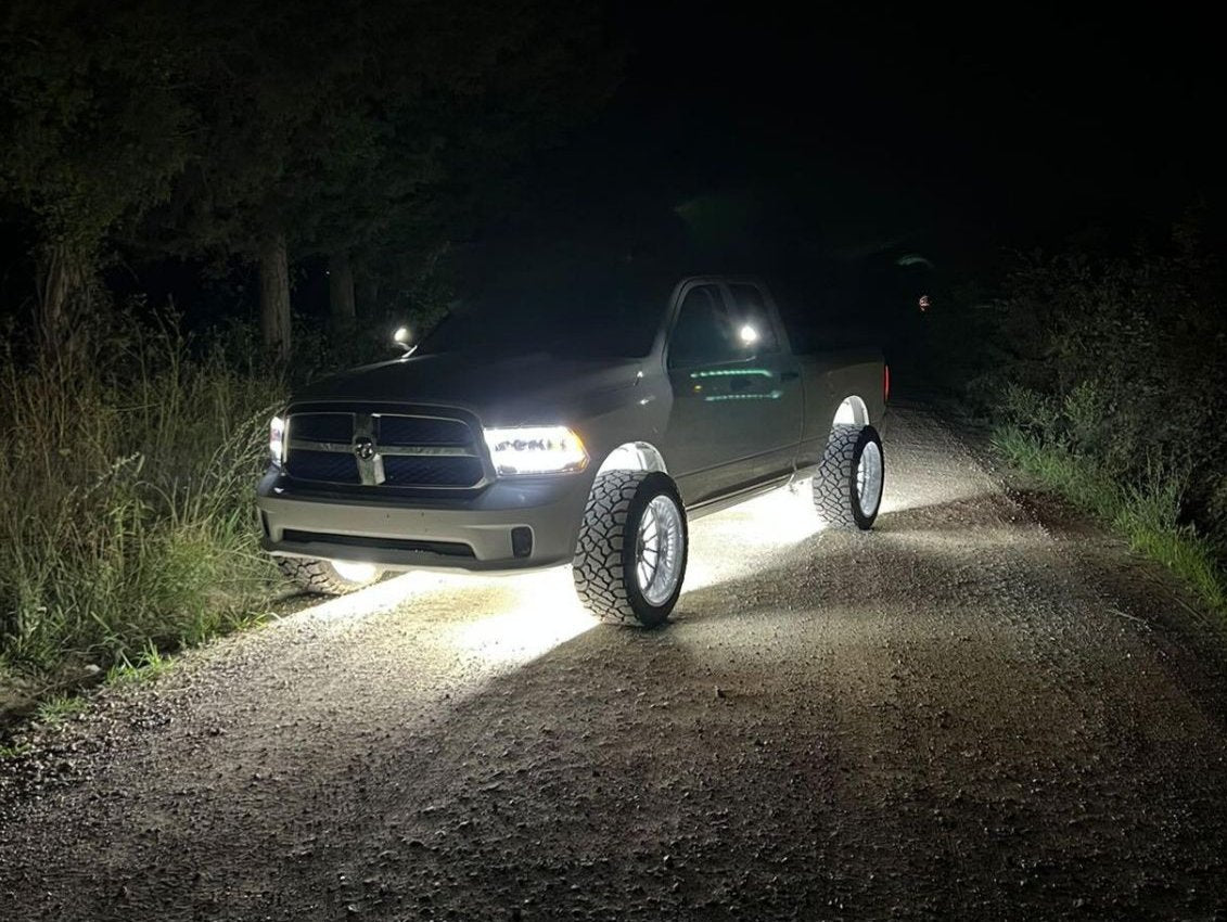 12v Quad Row High Intensity Wheel Lights