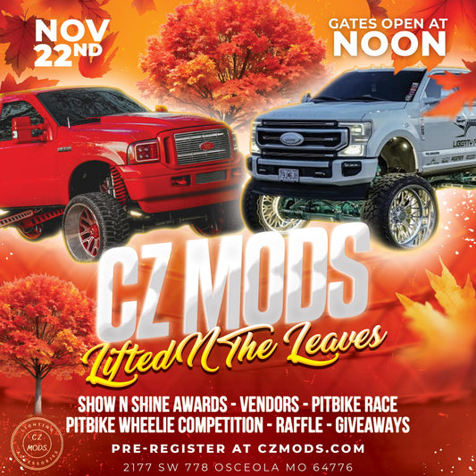 CZMODS Truck Show 2025 Pre-registration